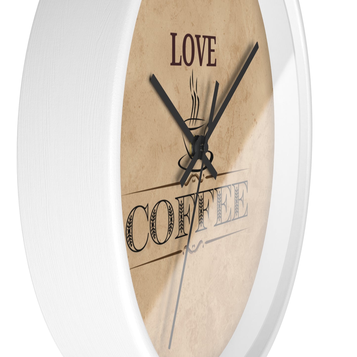 "Love Coffee" Kitchen Clock