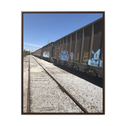 Train of Life Canvas Wraps, Vertical Frame