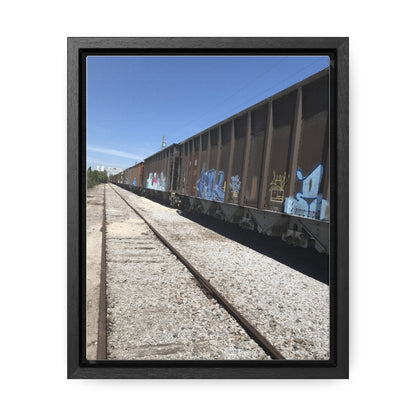 Train of Life Canvas Wraps, Vertical Frame