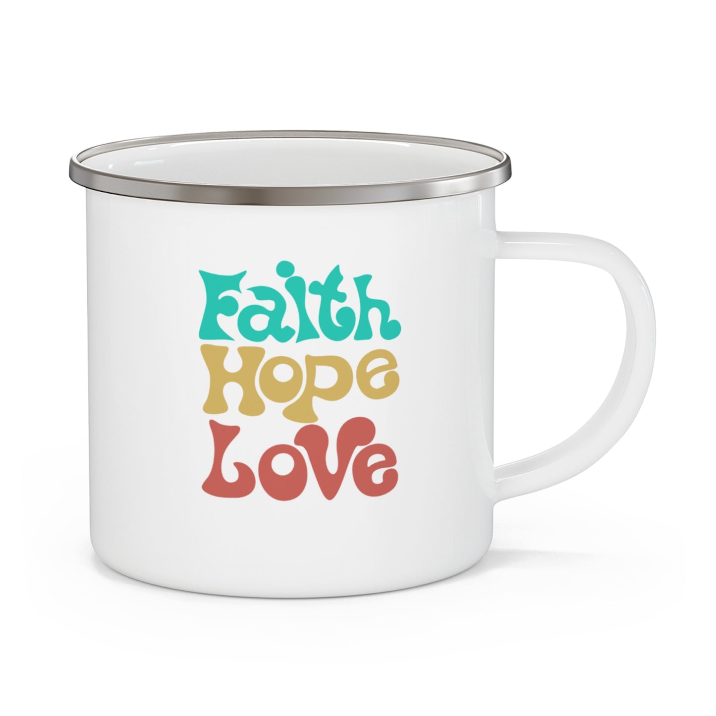 Faith - Enamel Mug