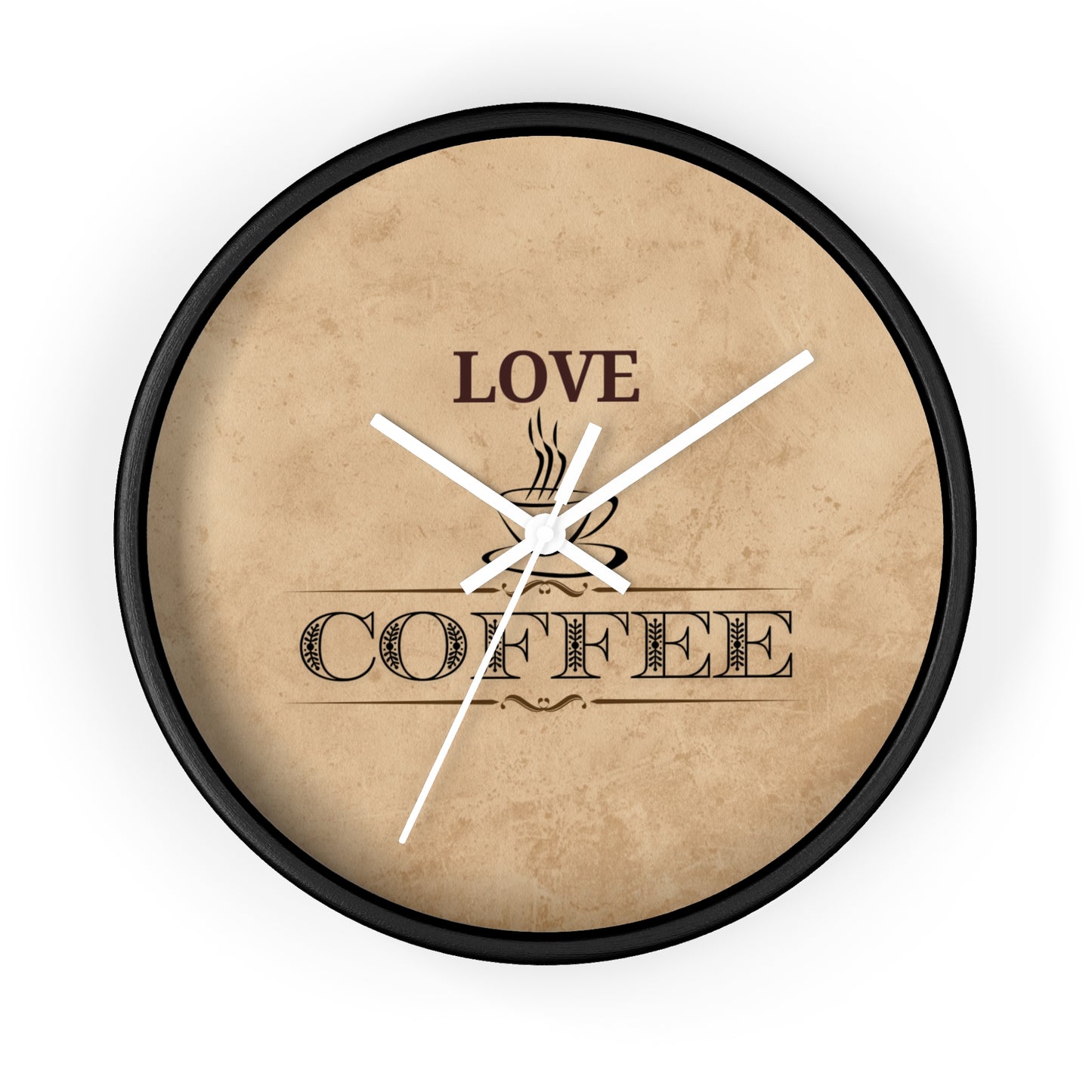 "Love Coffee" Kitchen Clock