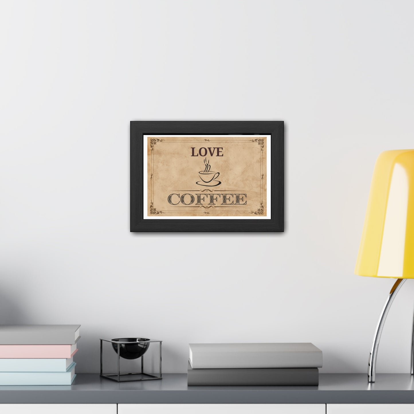 LOVE COFFEE POSTER