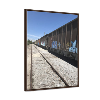 Train of Life Canvas Wraps, Vertical Frame