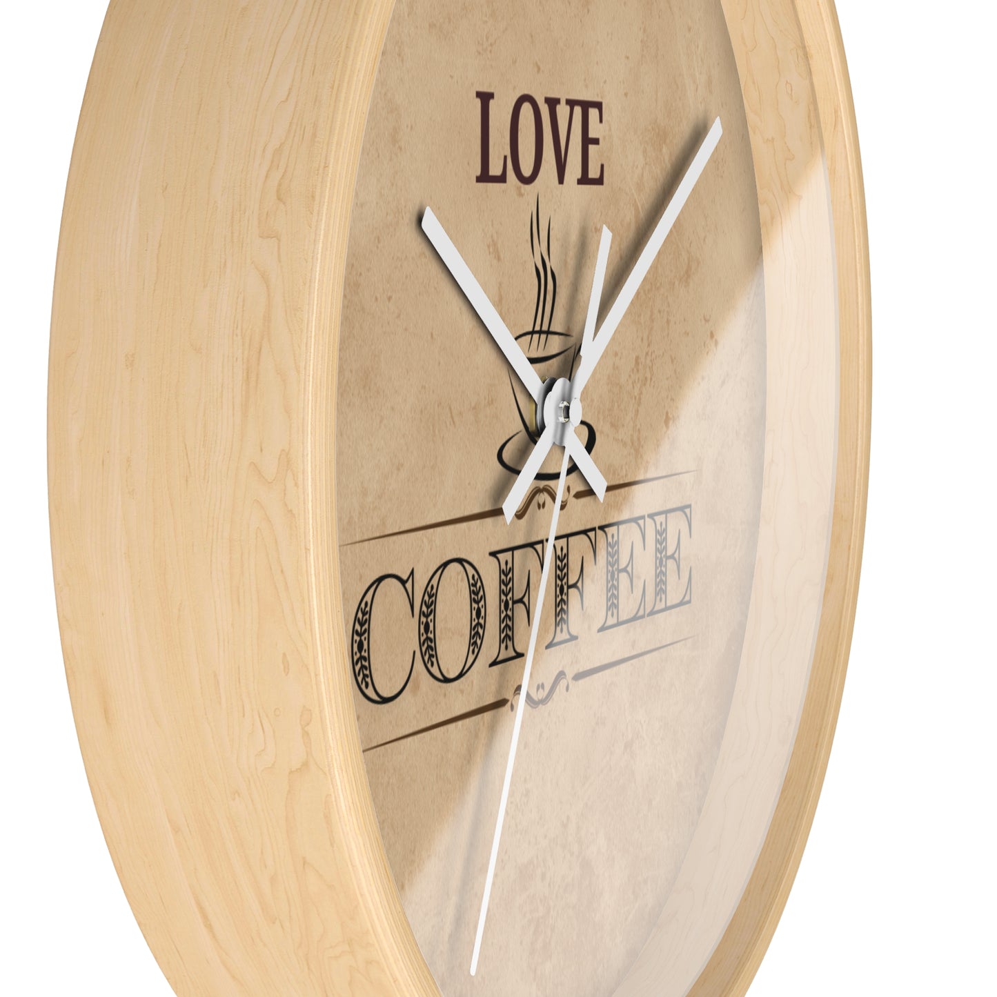 "Love Coffee" Kitchen Clock