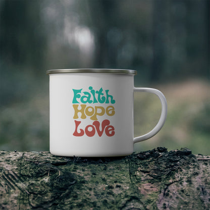 Faith - Enamel Mug