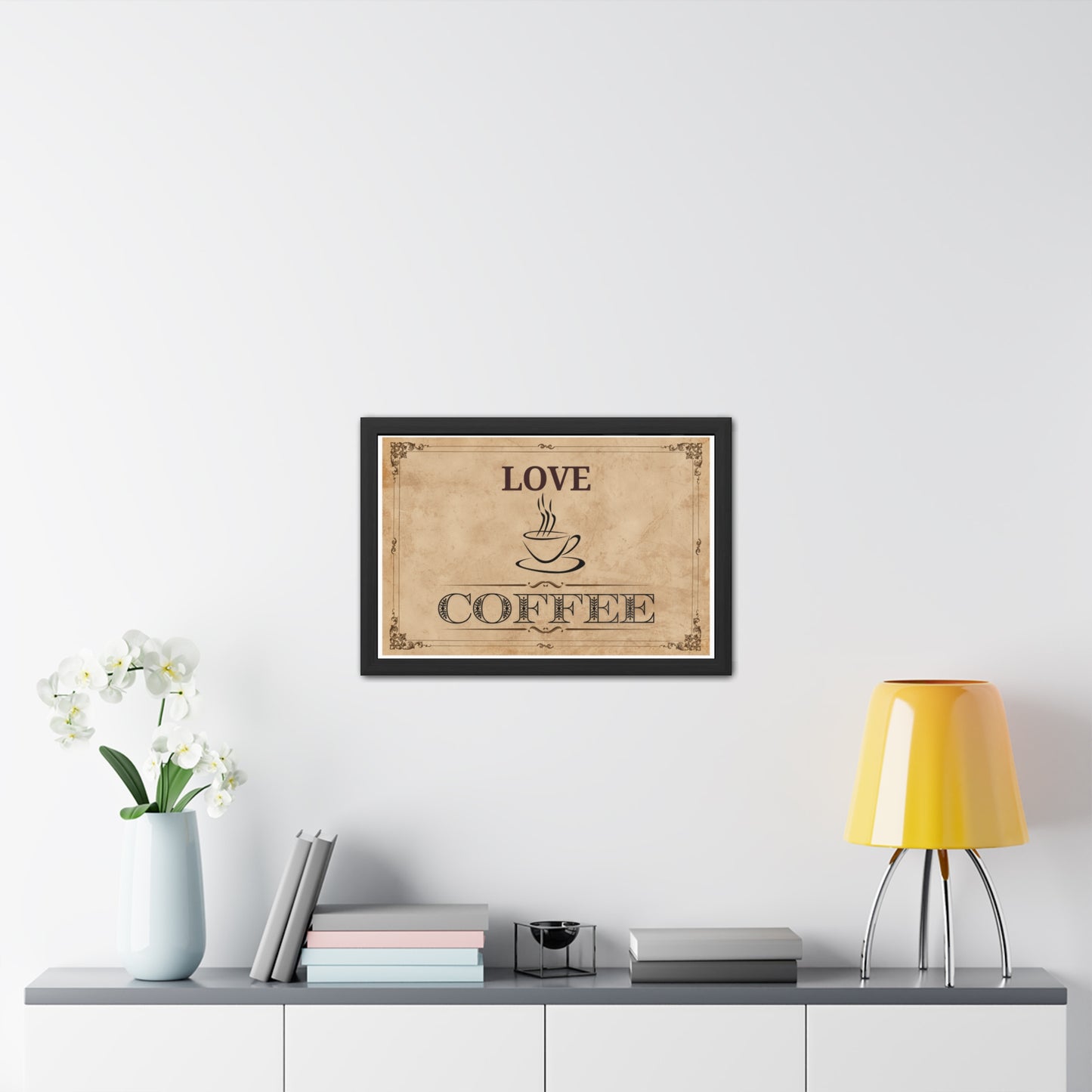 LOVE COFFEE POSTER