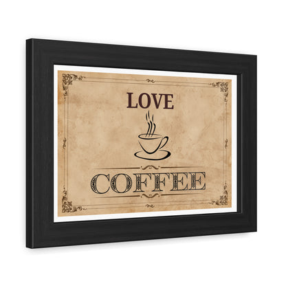 LOVE COFFEE POSTER