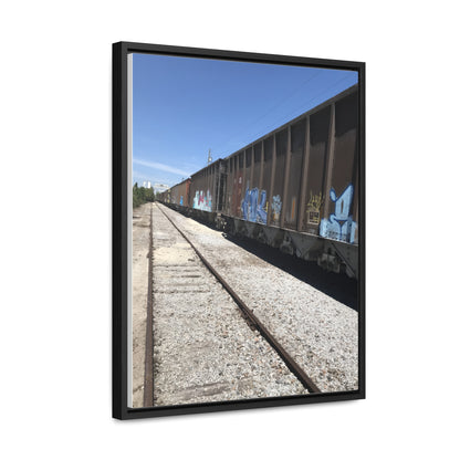 Train of Life Canvas Wraps, Vertical Frame