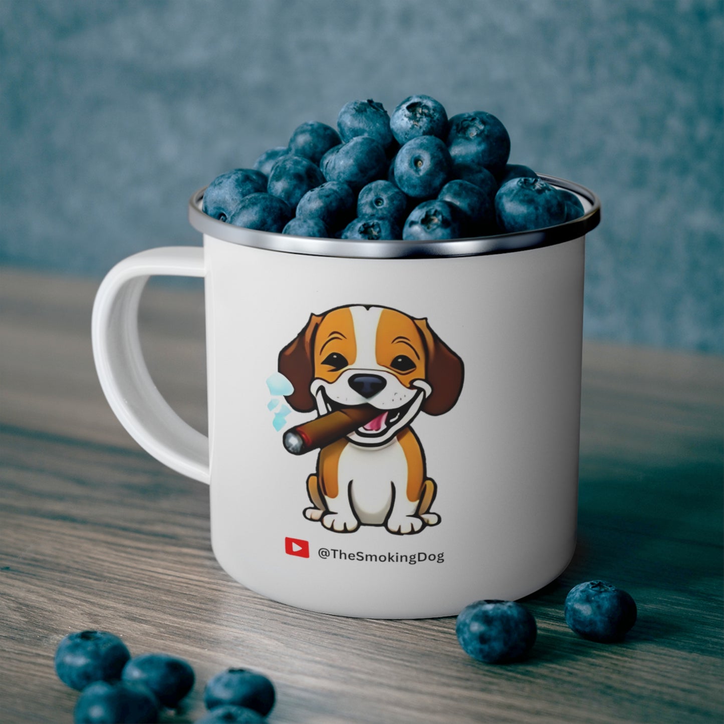 The Smoking Dog Official Coffee Mug