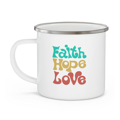 Faith - Enamel Mug