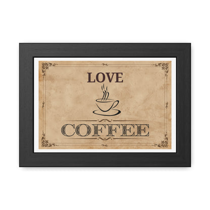 LOVE COFFEE POSTER