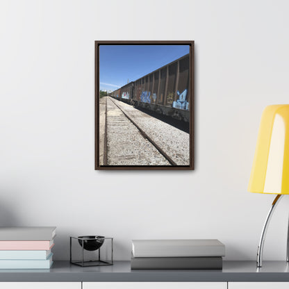 Train of Life Canvas Wraps, Vertical Frame