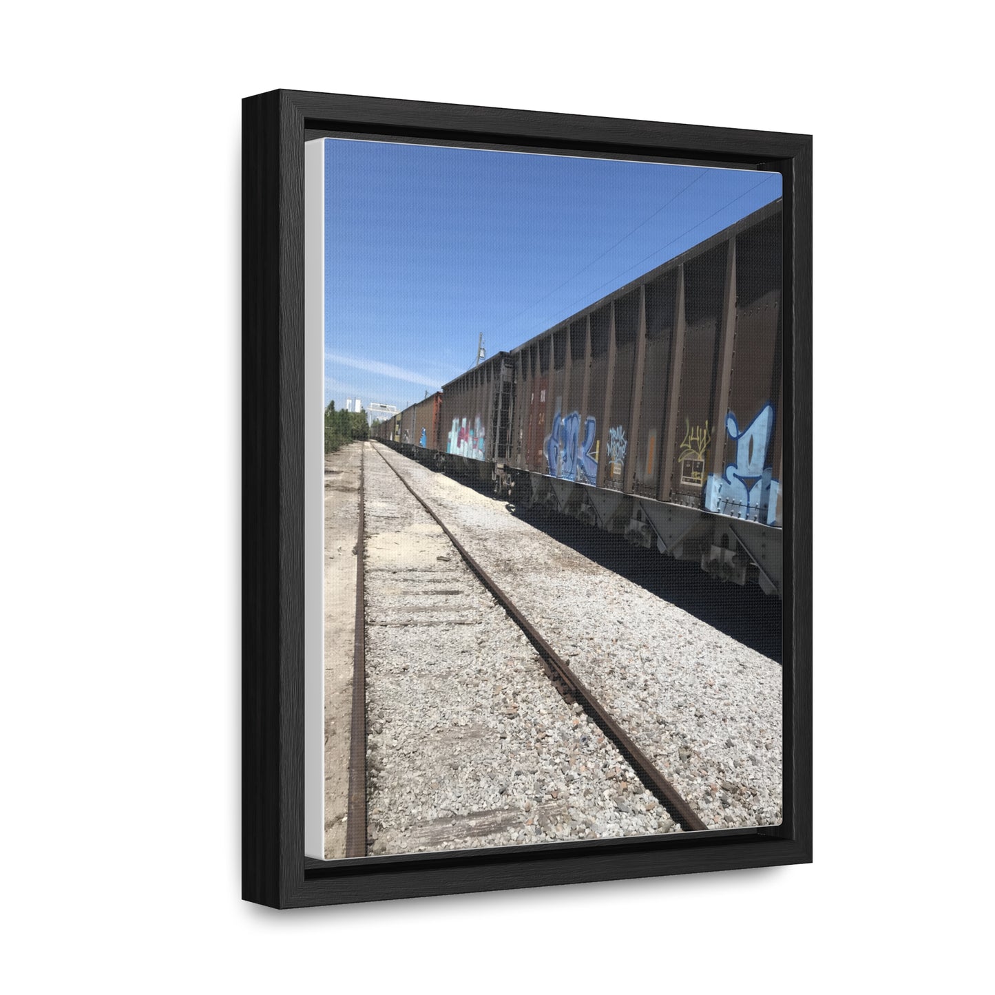 Train of Life Canvas Wraps, Vertical Frame