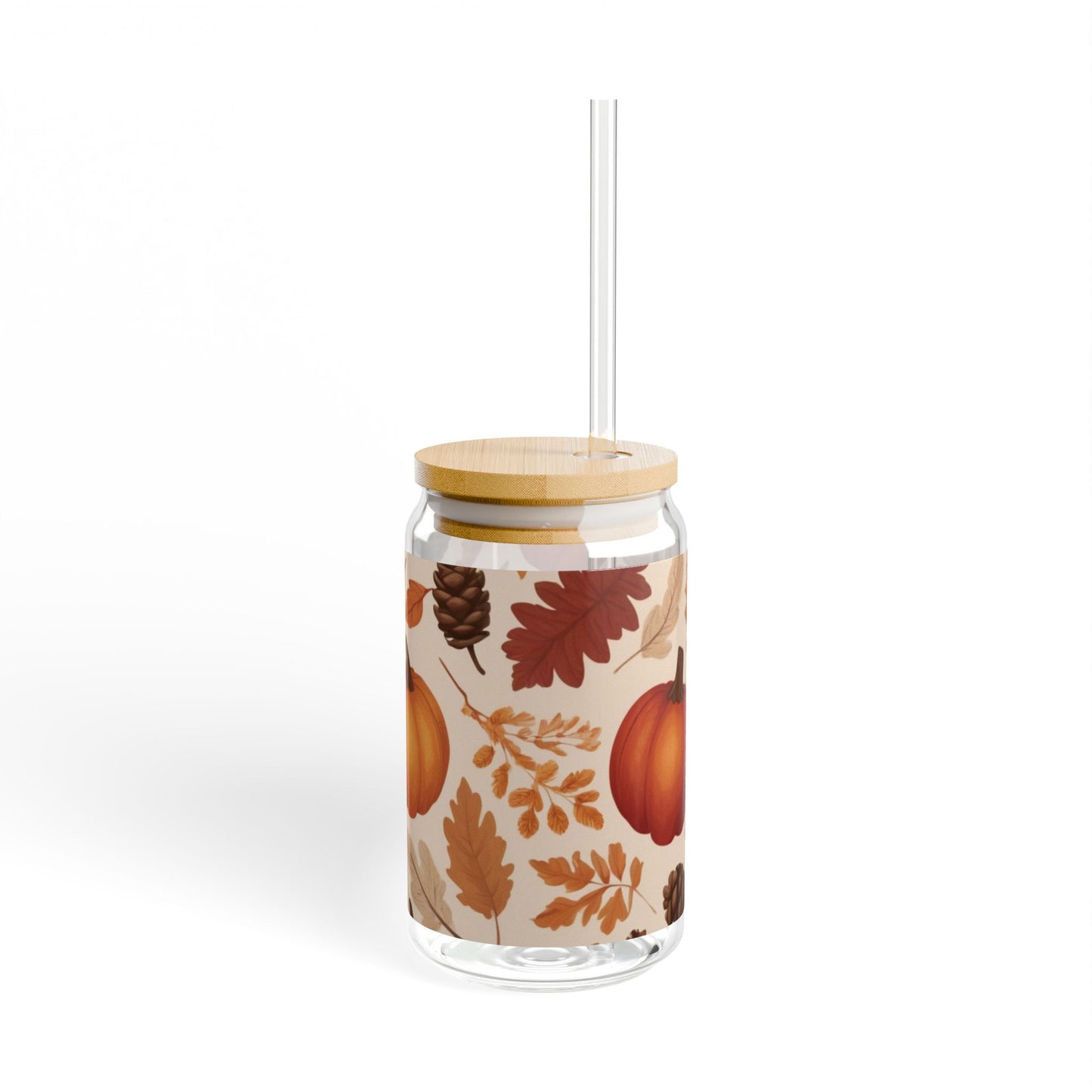 Fall Sipper Glass, 16oz