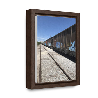 Train of Life Canvas Wraps, Vertical Frame