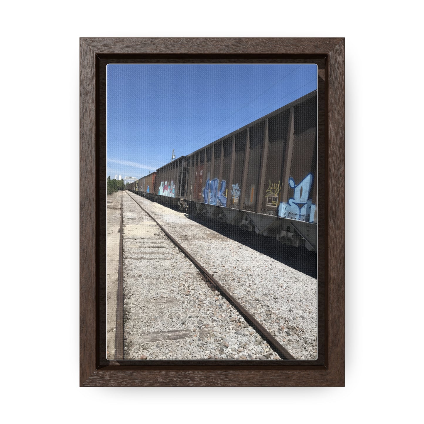 Train of Life Canvas Wraps, Vertical Frame