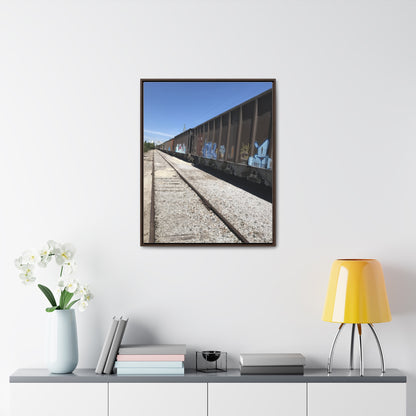 Train of Life Canvas Wraps, Vertical Frame