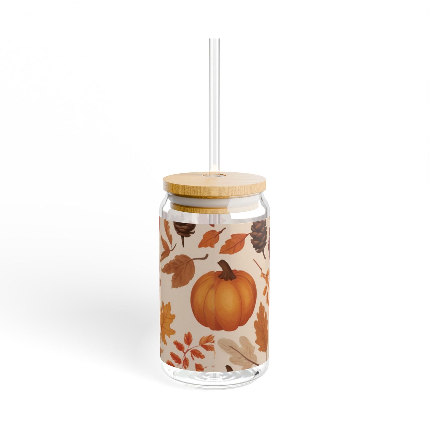 Fall Sipper Glass, 16oz