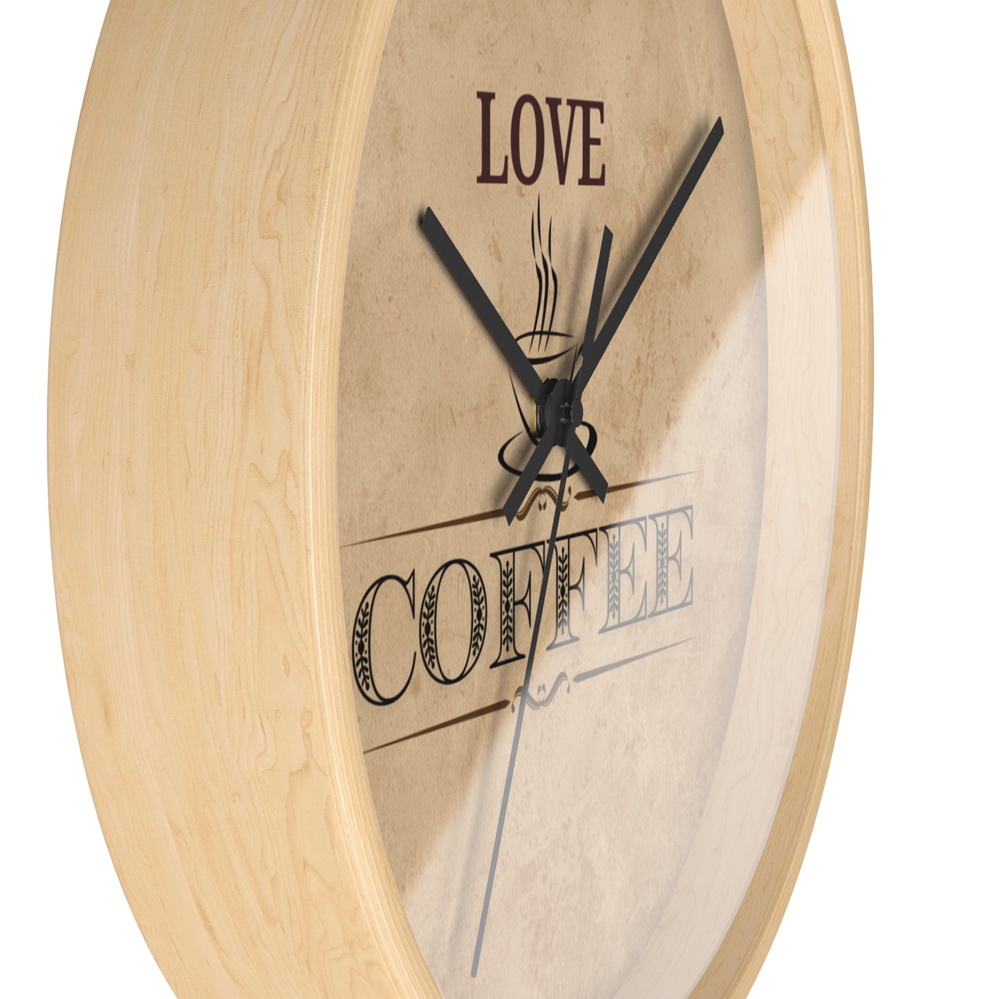 "Love Coffee" Kitchen Clock