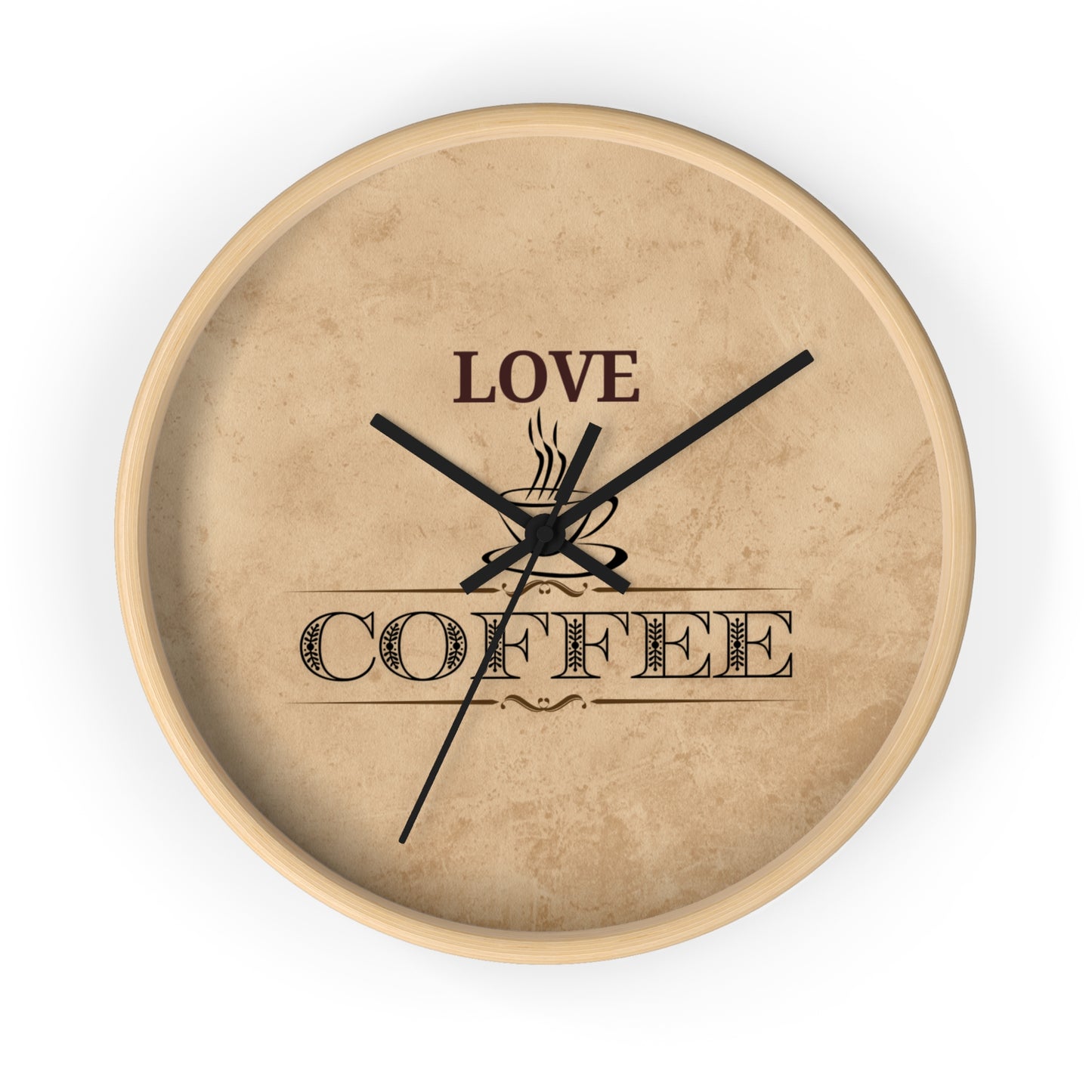 "Love Coffee" Kitchen Clock