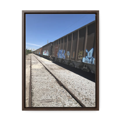 Train of Life Canvas Wraps, Vertical Frame