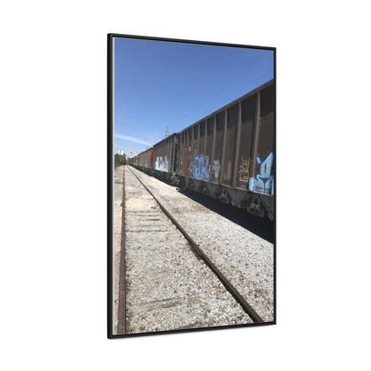 Train of Life Canvas Wraps, Vertical Frame