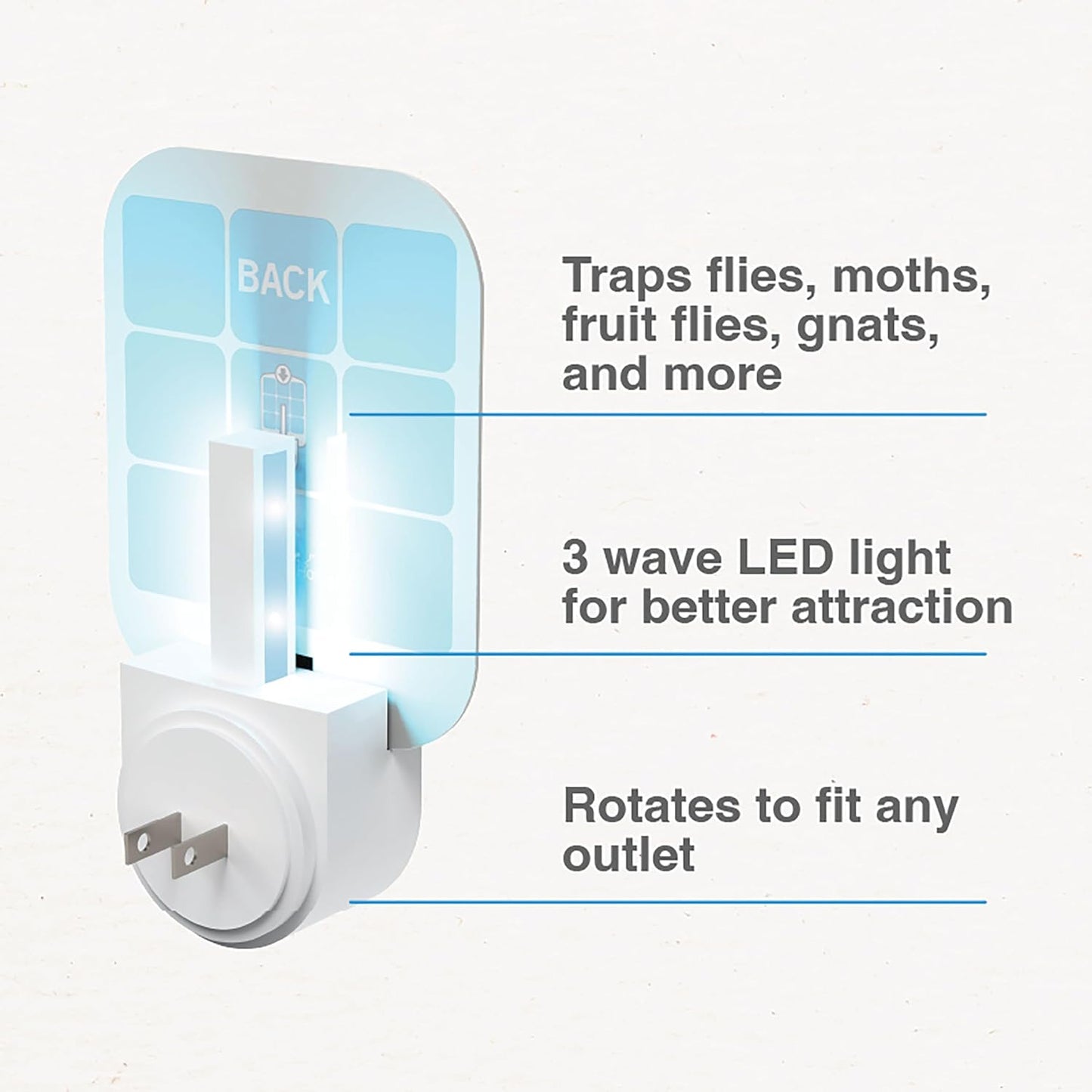 Safer Home SH502 Indoor Plug-In Fly Trap