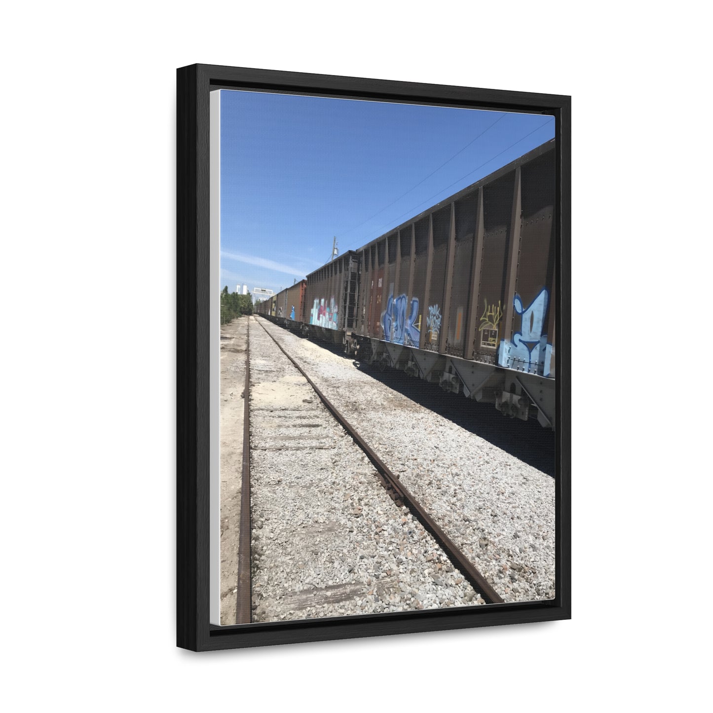 Train of Life Canvas Wraps, Vertical Frame