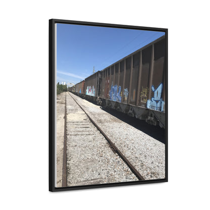 Train of Life Canvas Wraps, Vertical Frame