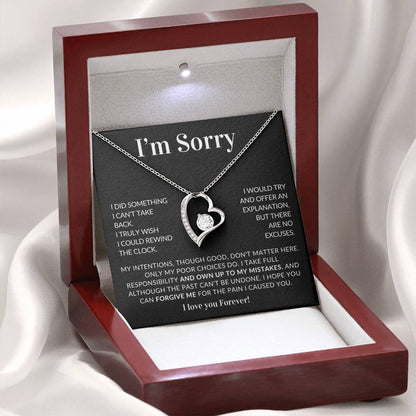 I am Sorry - Forever Love Necklace