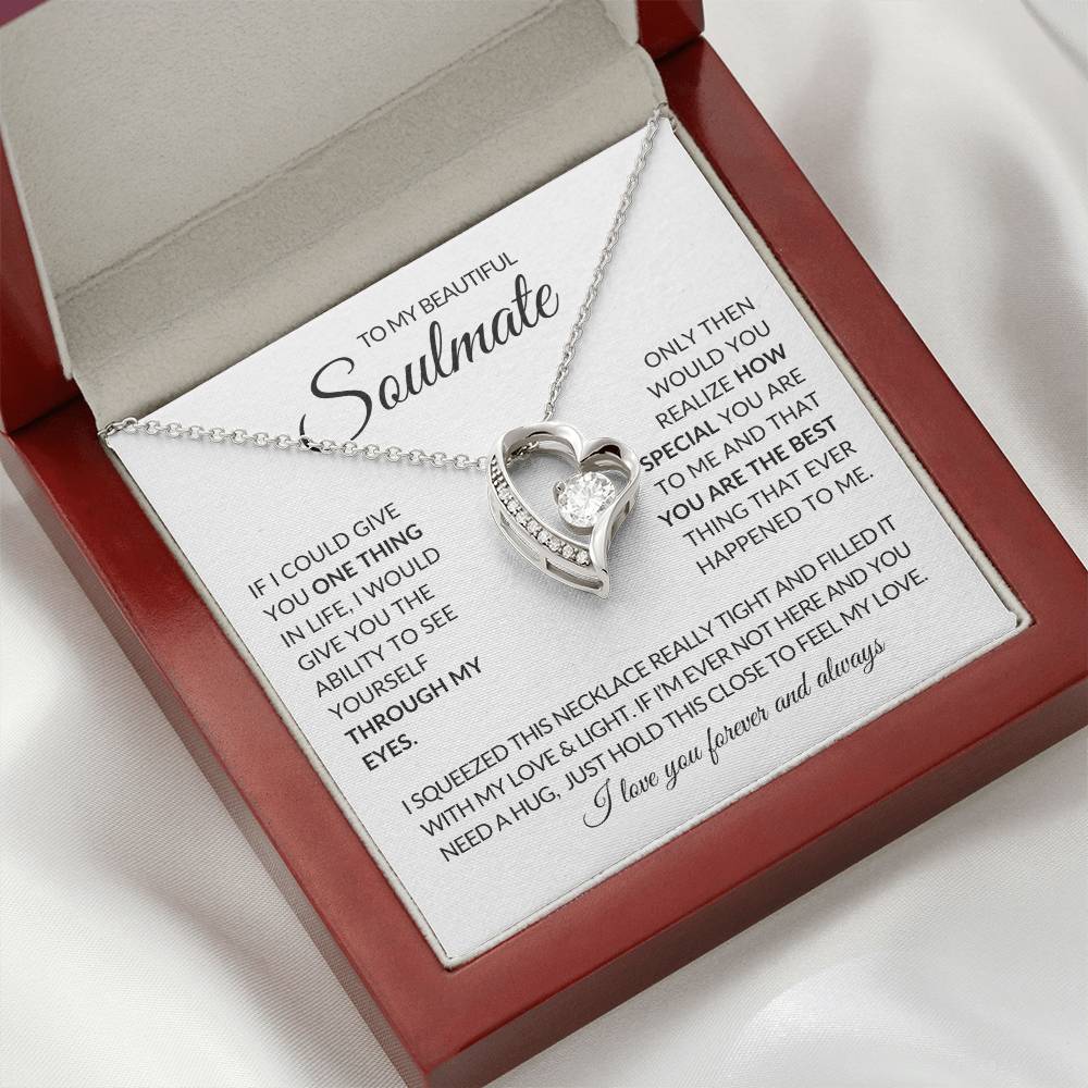 TO MY SOULMATE - FOREVER LOVE NECKLACE