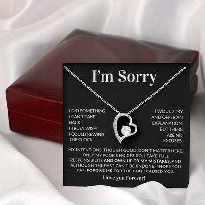 I am Sorry - Forever Love Necklace