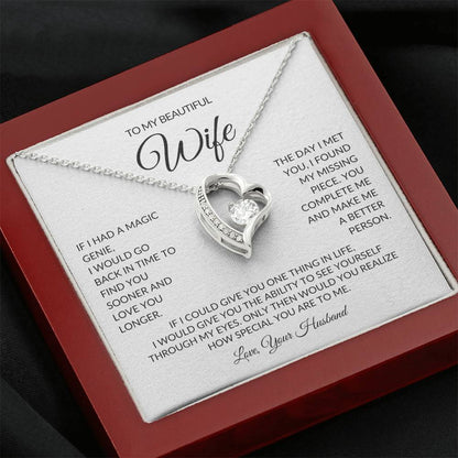 To My Wife - Forever Love Necklace