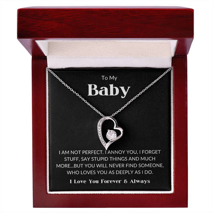 To My Baby - Forever Love Necklace