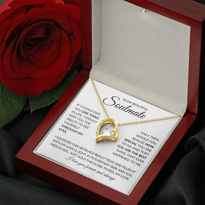 TO MY SOULMATE - FOREVER LOVE NECKLACE