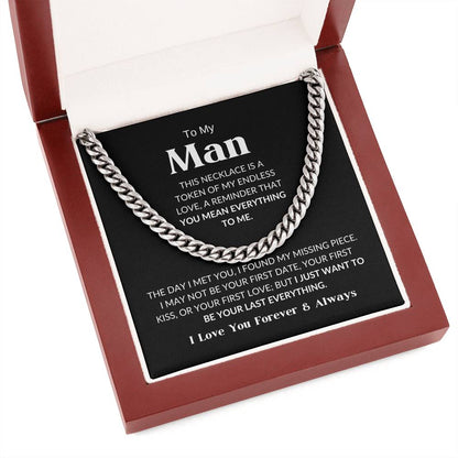 To My Man - Cuban Link Chain