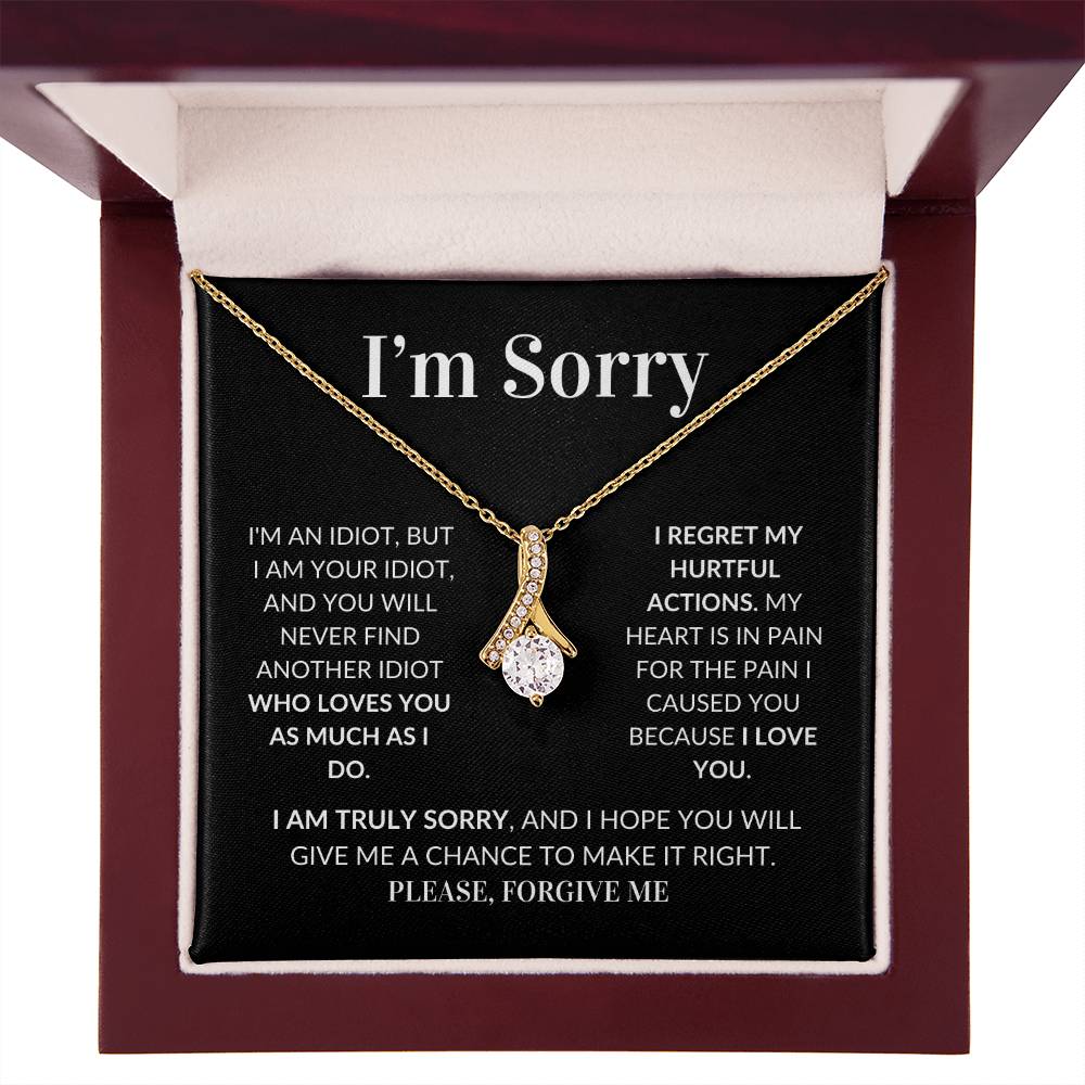 I am Sorry - Alluring Beauty Necklace