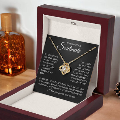 To My Soulmate - Forever Love Necklace