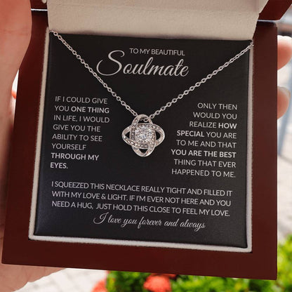 To My Soulmate - Forever Love Necklace