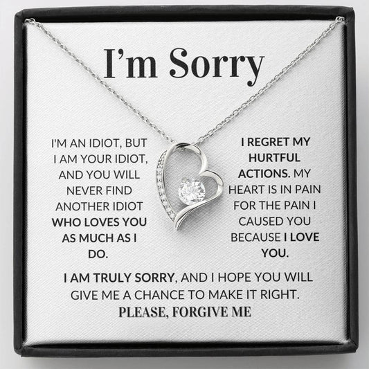 I am Sorry - Forever Love Necklace