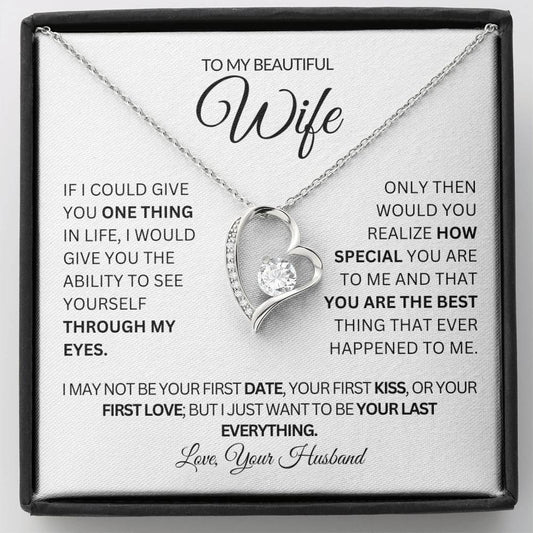 To My Wife - Forever Love Necklace