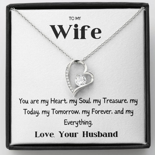 To My Wife - Forever Love Necklace