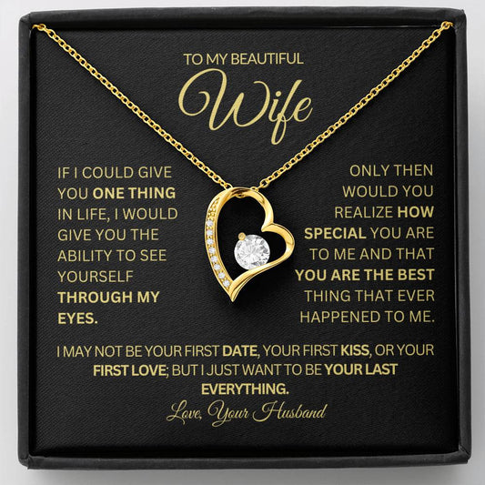 To My Wife - Forever Love Necklace