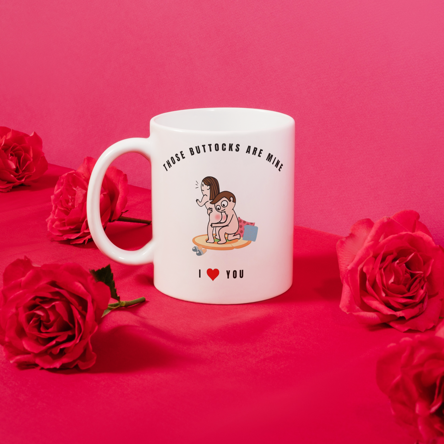 Whispers of Passion - Enchanting 11oz Mug Elegance